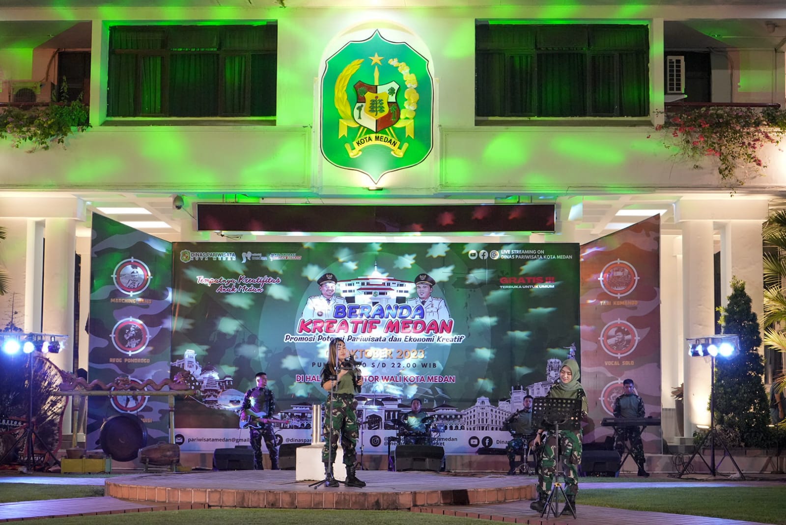 Pertunjukan Seni Beranda Kreatif Medan Cuatkan Semangat Patriot