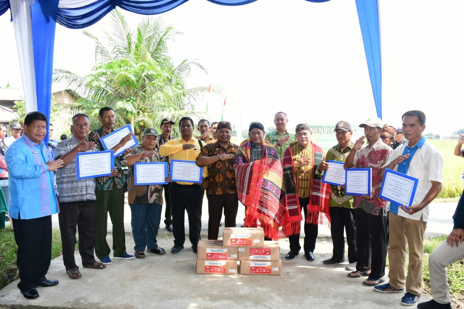 Panen Raya Desa Wonosari Deli Serdang Penopang Kebutuhan Pangan Nasional