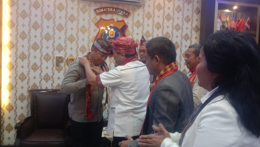 Tim Kerja Panitia Ulos Nasional Diterima Kapolda Sumut, Kerahkan Anggota Bantu Pengamanan