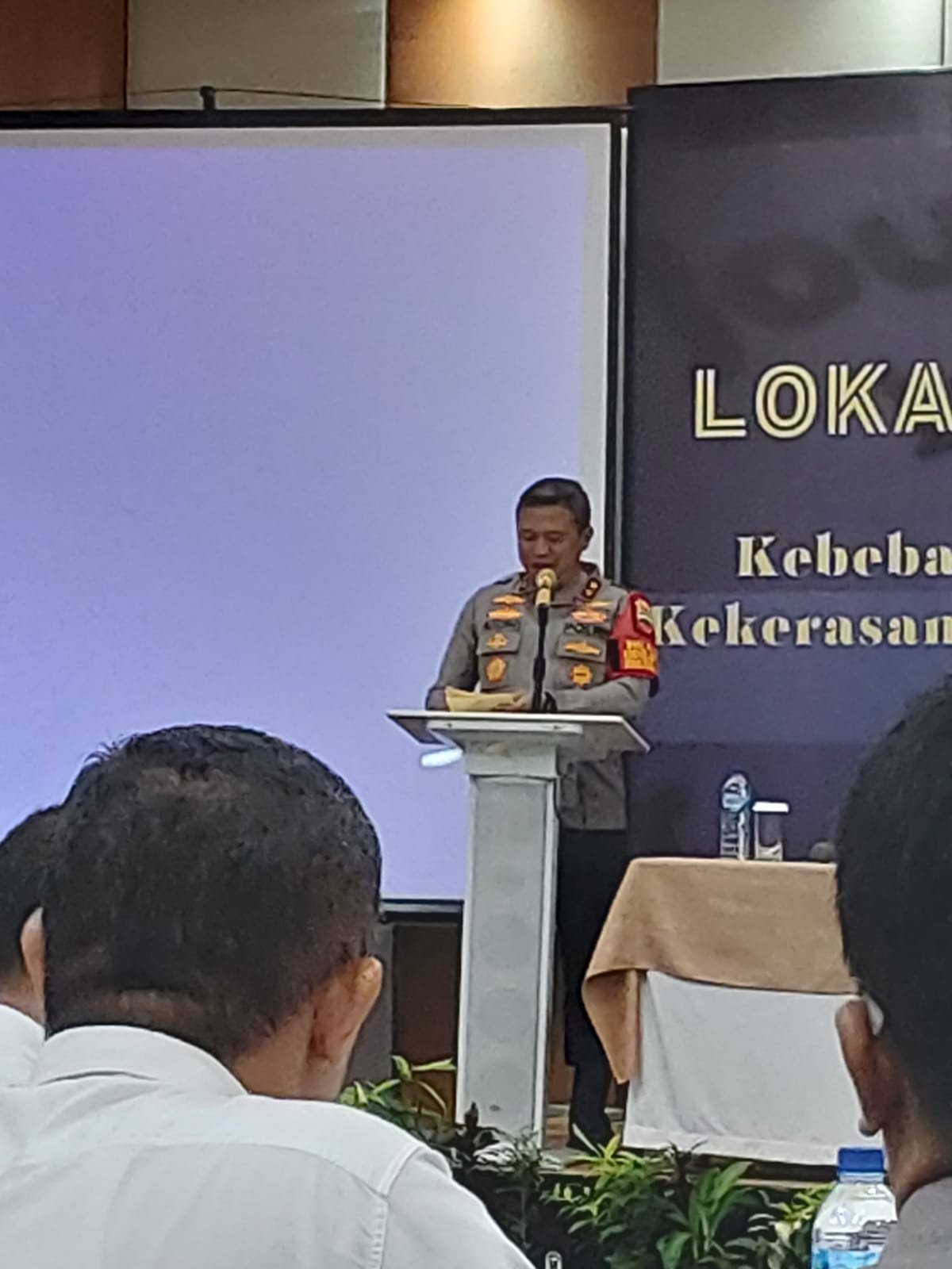 Lokakarya Kemerdekan Pers, Kapoldasu : Komitmen Berikan Perlindungan kepada Jurnalis