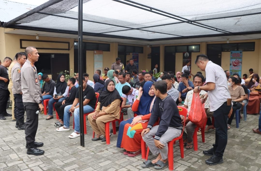 Polres Sergai Amankan 12 Anggota Geng Motor Terlibat Curas