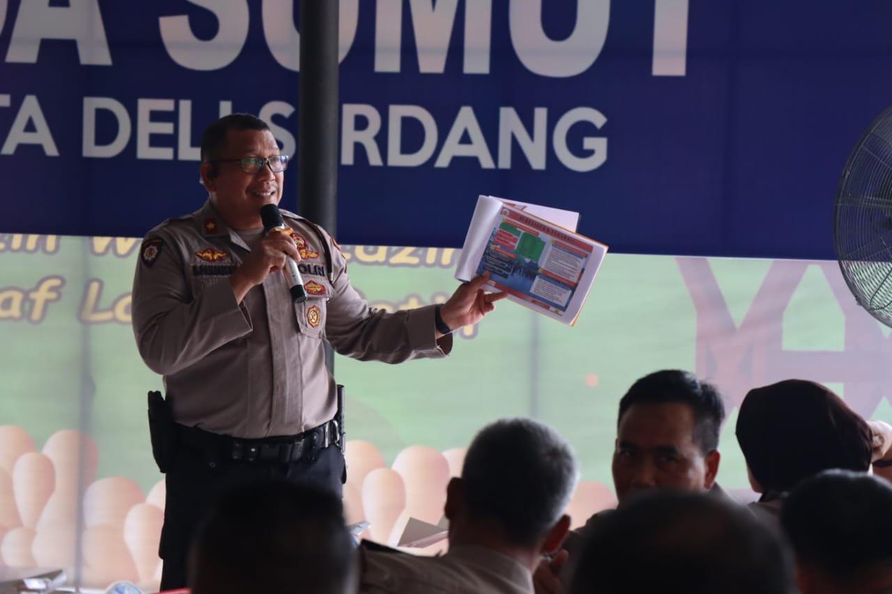 Polresta Deli Serdang Gelar Lat Pra Ops Mantap Brata Toba Tahun 2023-2024