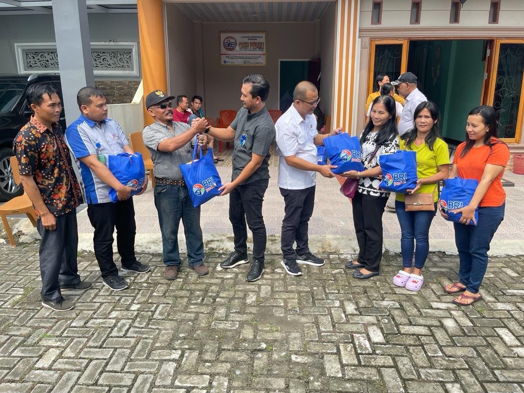 BRI BO Medan Gatot Subroto Berikan Bantuan Sembako Kepada Yayasan Ono Niha Hasambua