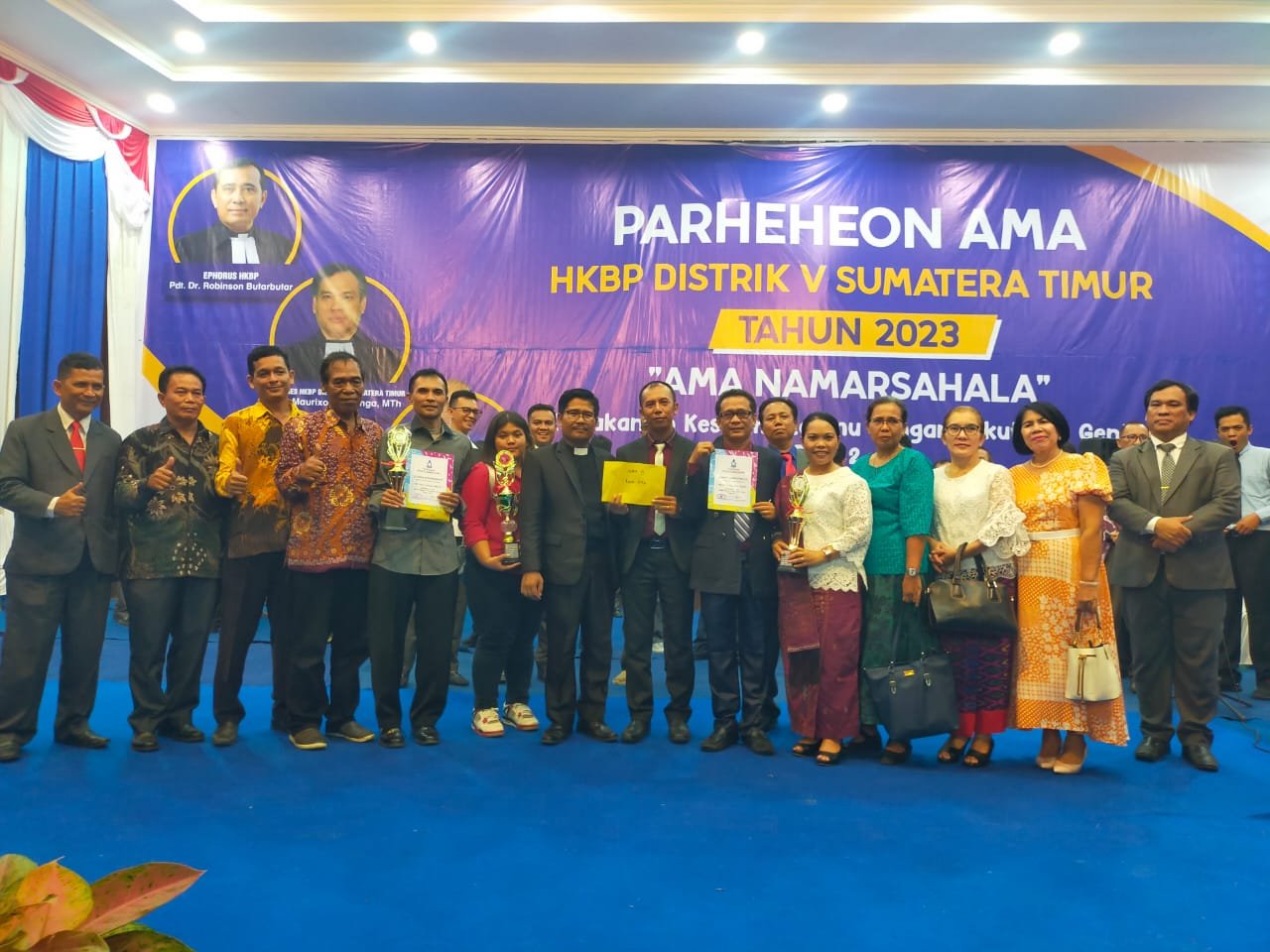 Parheheon Ama Distrik V Sumatera Timur Sukses