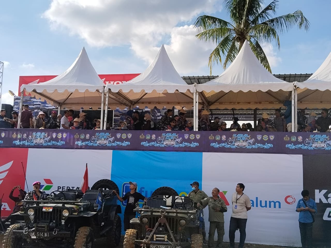 Kapolresta Deli Serdang Hadiri Grand Final Kejurnas KSAL Cup GrastRack Di Sirkuit Jaharun Petumbukan Galang Deli Serdang