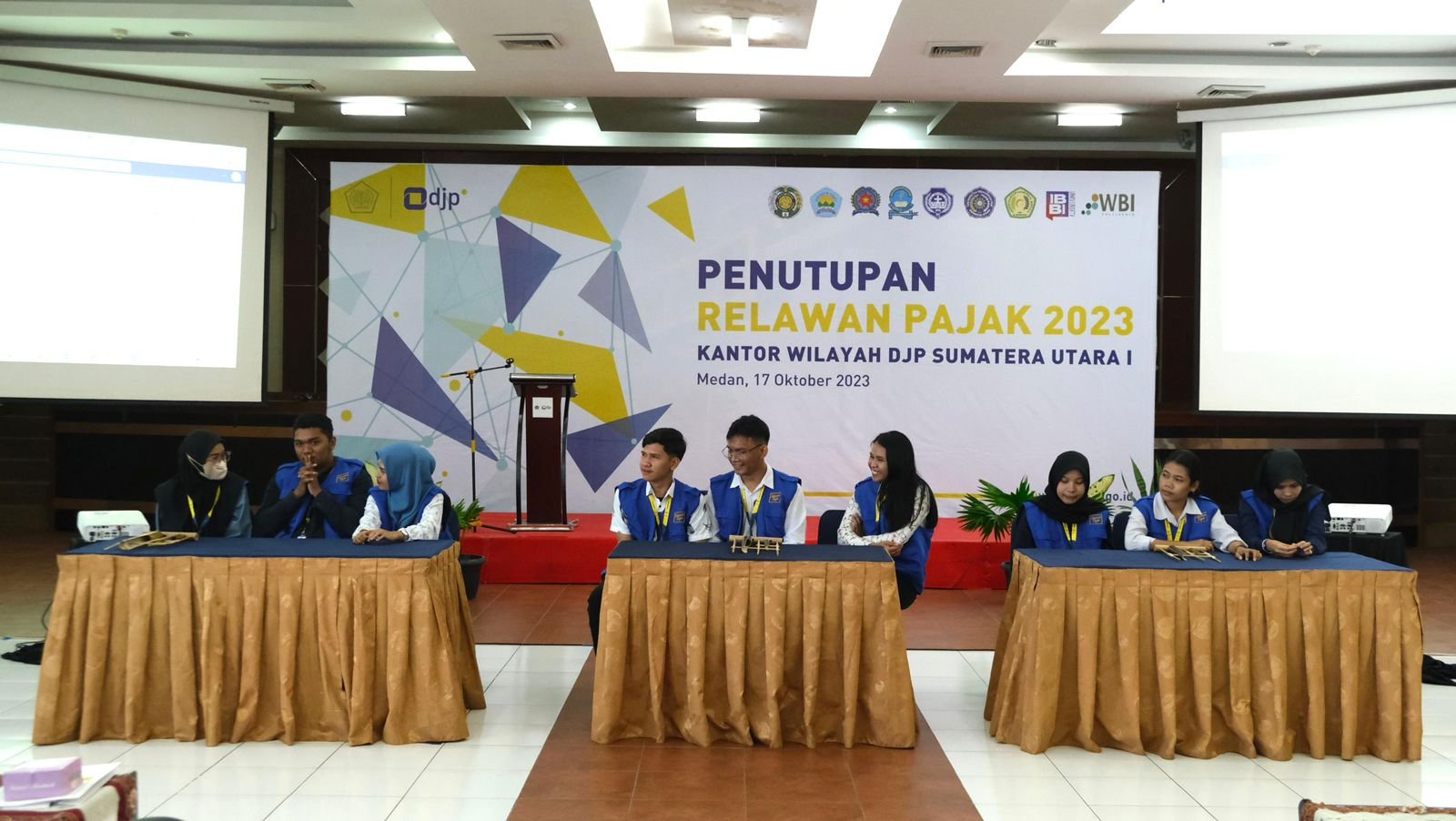 DJP Sumut I Apresiasi 254 Relawan Pajak Tahun 2023