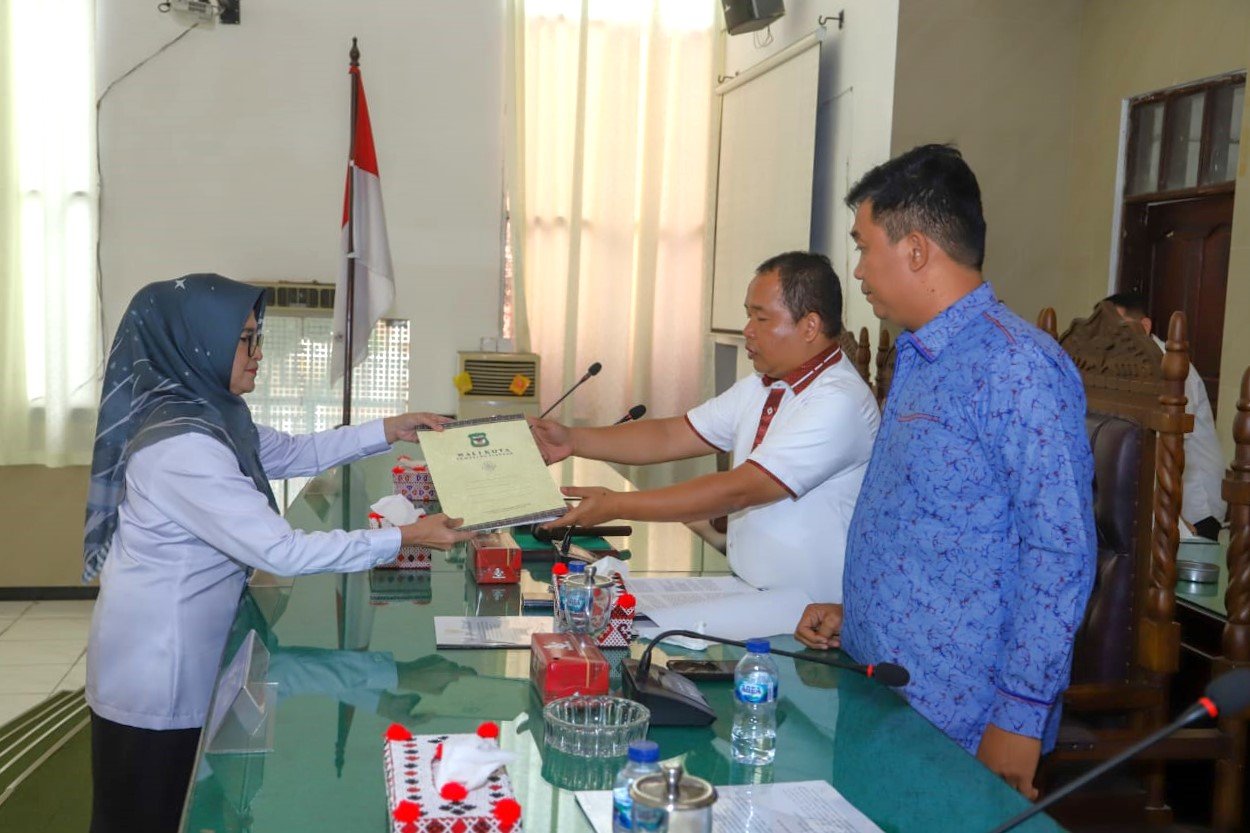 Wali Kota Pematang Siantar dr Susanti Dewayani SpA menyampaikan Nota Jawaban Atas Tanggapan Pemandangan Umum Fraksi DPRD