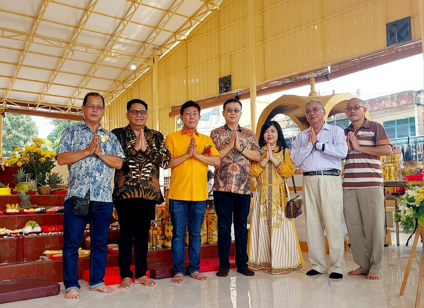 Selamat dan Sukses Grand Opening Vihara Cetiya Sinar Agung Mulia, Ketua DPRD Medan Hasyim :Semoga mendapat Keberkahan