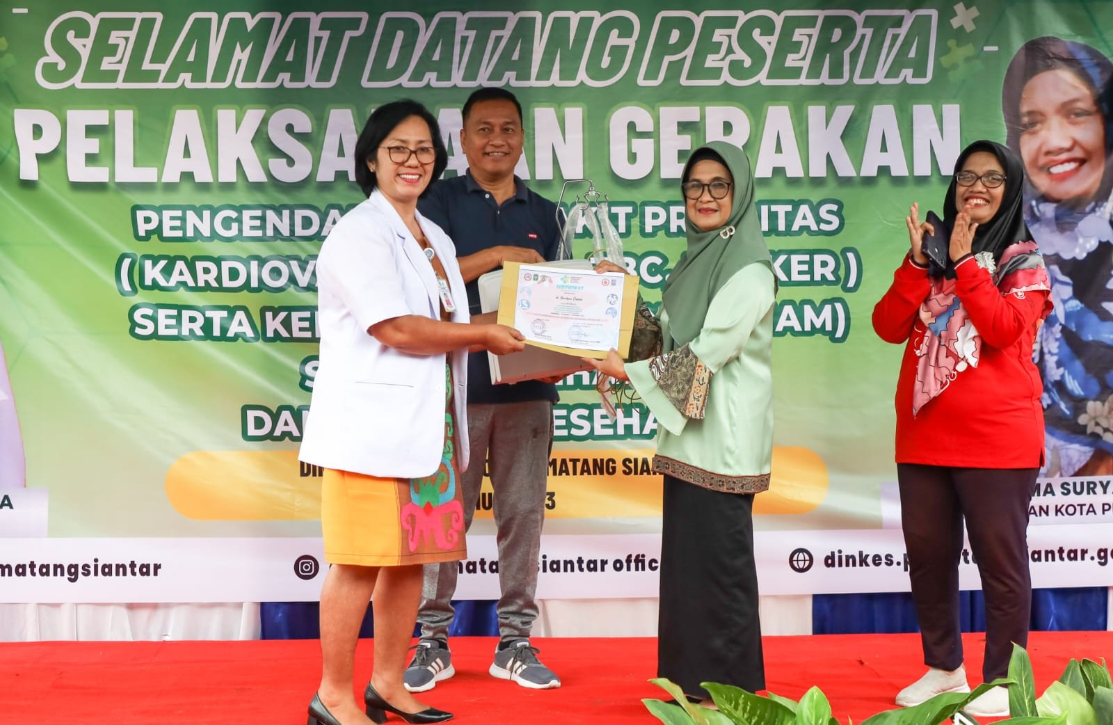 Wali Kota menghadiri kegiatan Gerakan Pengendalian Penyakit Prioritas