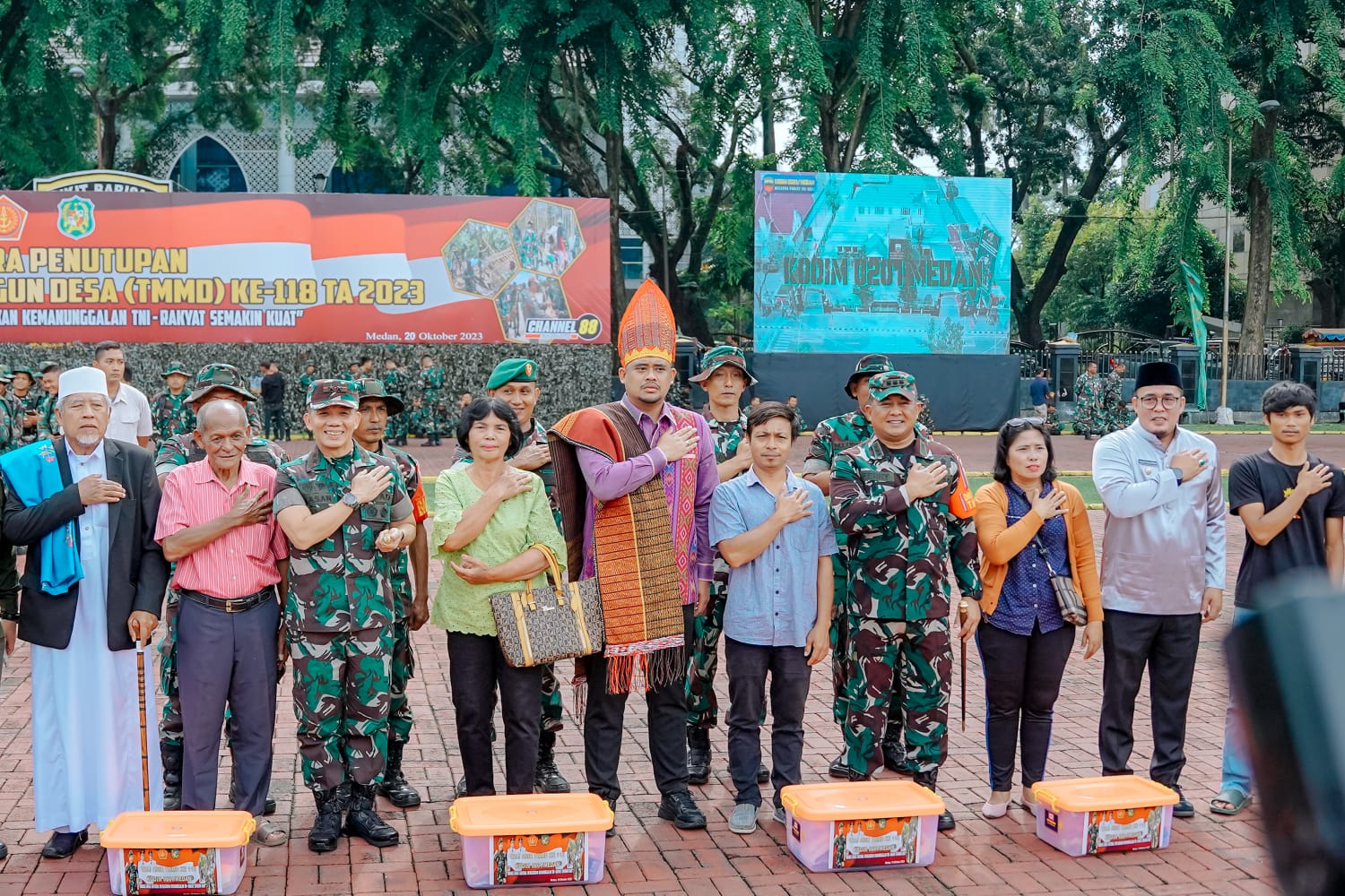 Terima Kasih Kodam I/BB dan Kodim 0201/Medan, Bobby Nasution: Hasil TMMD Harus DijagaÂ 