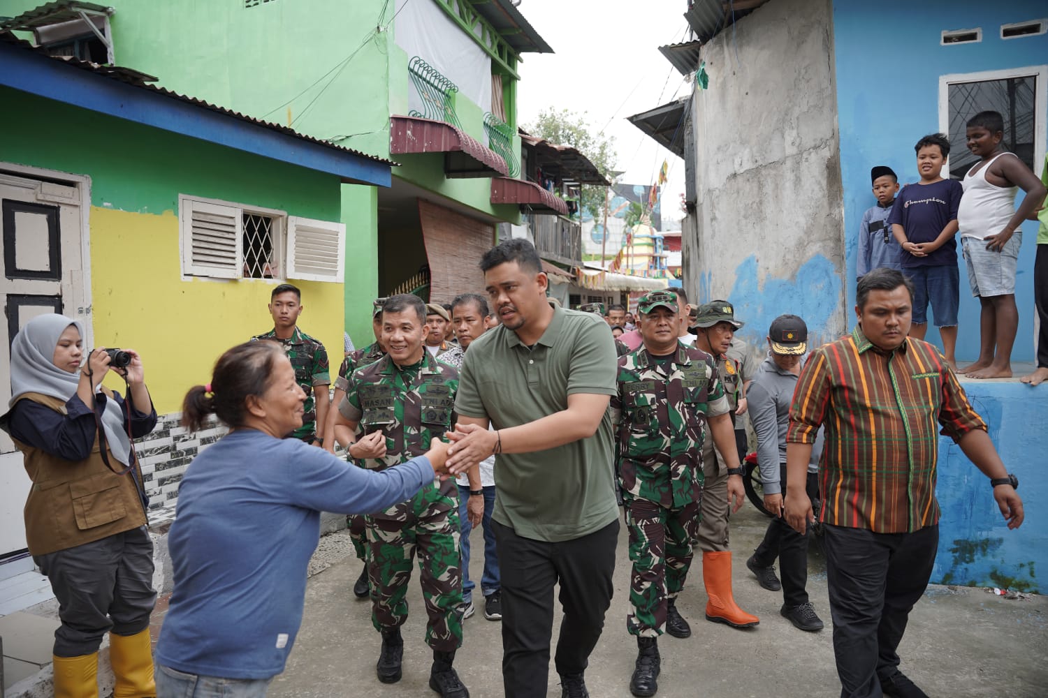 Bersama Pangdam I/BB, Bobby Nasution Kembali Susur Sungai Deli