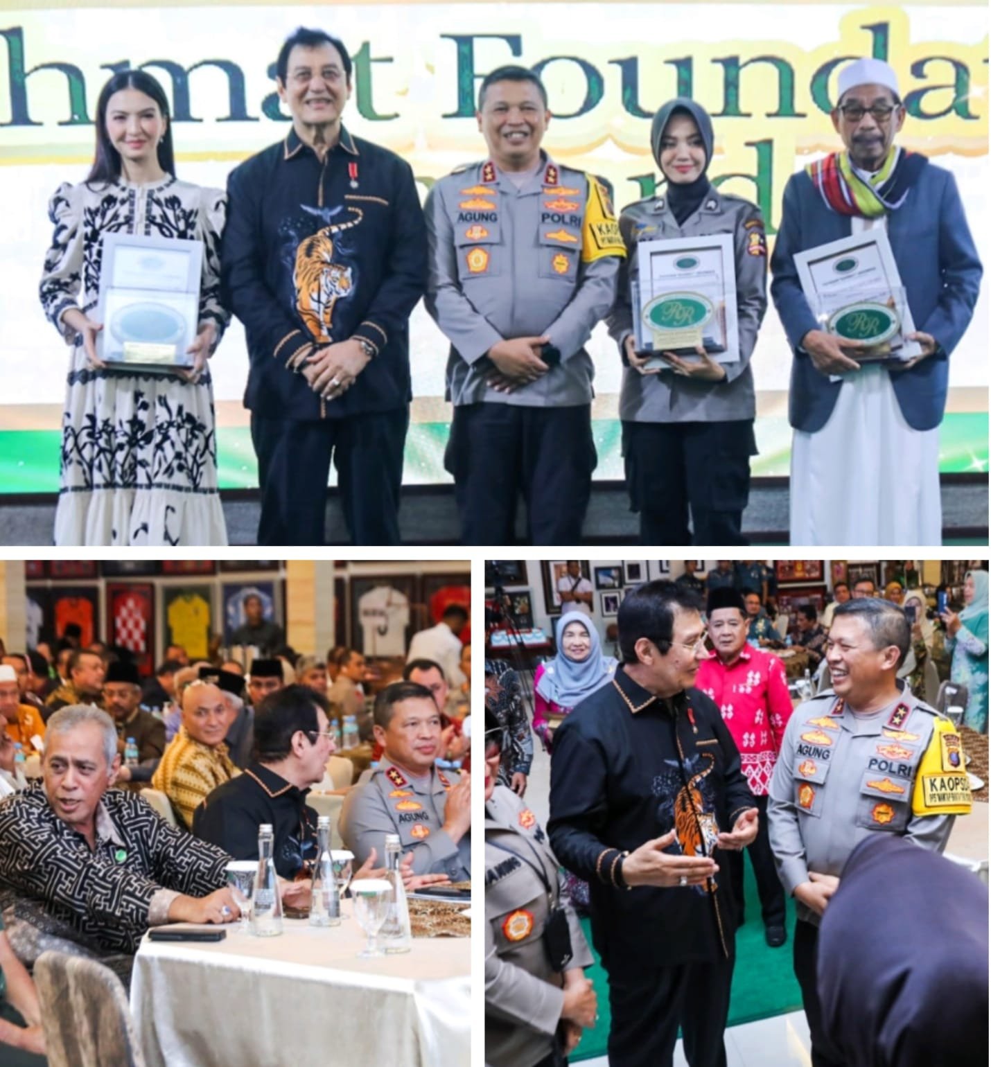 Syukuran HUT ke 73 Tun Dr H Rahmat Shah, Kapolda Sumut: Semoga Kita Semua Semakin Maju!