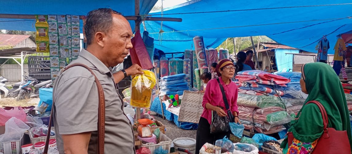 Satreskrim Polres Pakpak Bharat, Lakukan Pengecekan Harga dan kesediaan Sembako