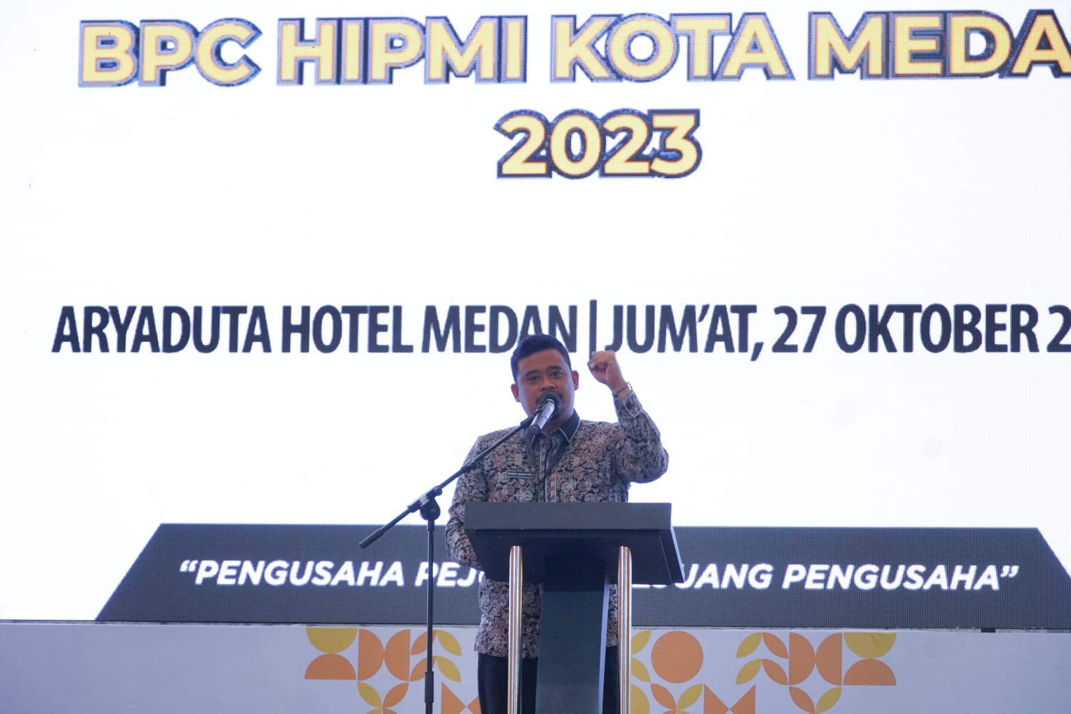 Di Muscab HIPMI Medan, Wujudkan Indonesia Emas 2045, Bobby Nasution: Butuh KualitasÂ  SDM dan Kolaborasi
