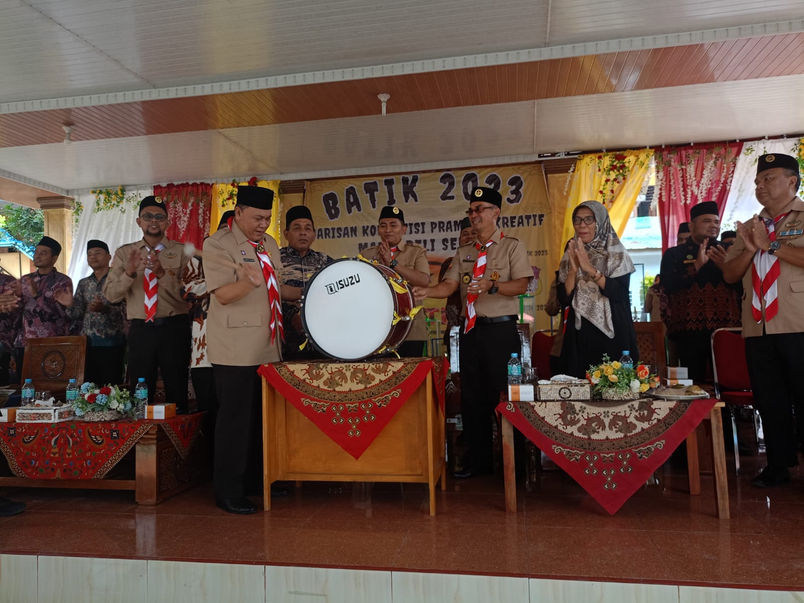 Buka Event Pramuka Batik 2023 di MAN 2 Deli Serdang, Kakanwil Kemenag Sumut Tekankan Pramuka berjiwa Kebangsaan
