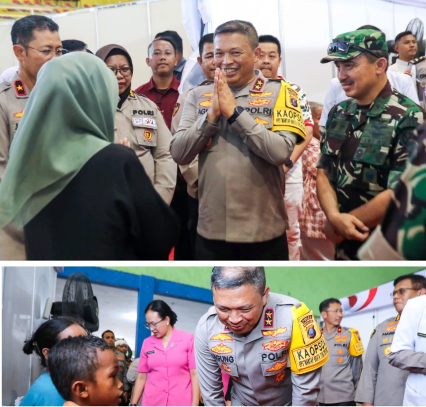 Polda Sumut dan Kodam I BB Gelar Bakti Sosial Alumni AKABRI 1990