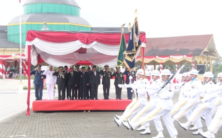 Peringatan HUT ke-78 TNI, Pj Gubernur Sumut Optimis TNI Semakin Profesional, Modern dan Tangguh*