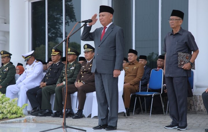 Bupati Asahan Pimpin Upacara Peringatan Hari Kesaktian Pancasila