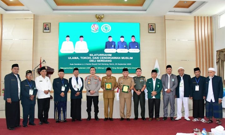 Bupati Buka Silaturahmi Ulama, Tokoh Masyarakat dan Cendekiawan Muslim Deli Serdang