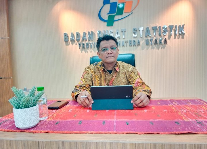 Kepala BPS Sumut Nurul Hasanudin: Kenaikan Harga Beras Penyumbang Dominan Inflasi Sumut September 2023
