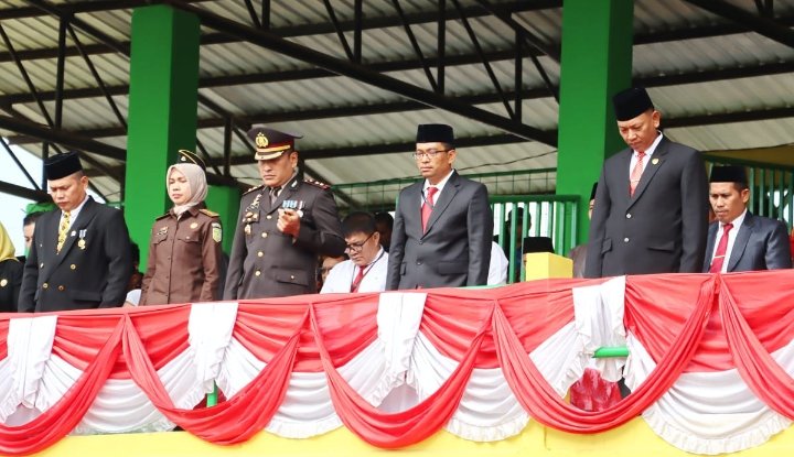 AKBP Dudung Setyawan Bersama Forkopimda hadiri Upacara Hari Kesaktian Pancasila di Kota Padangsidimpuan