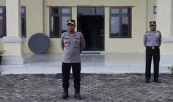 Waka Polres Palas Pimpin Apel Serpas BKO Pemilihan Kepala Desa di Paluta