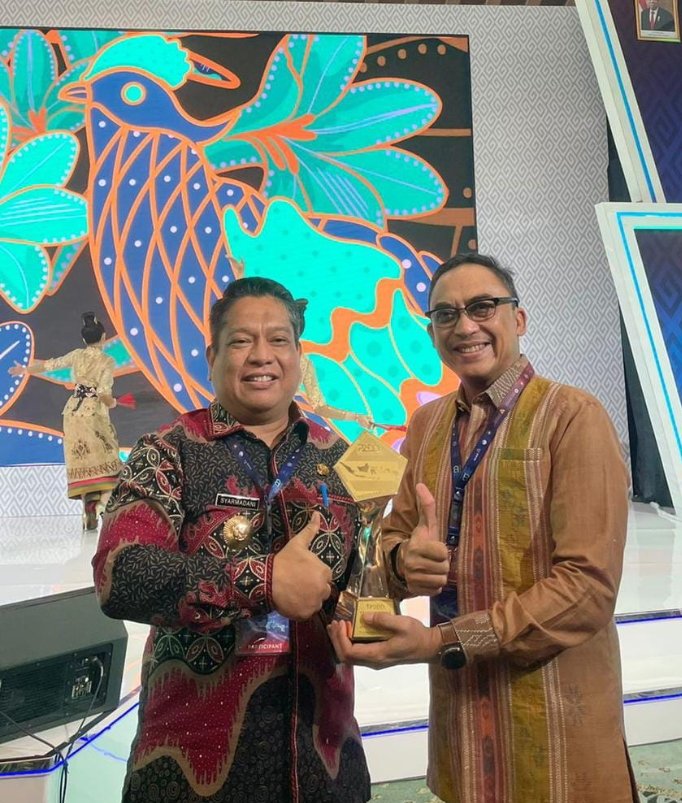 Dua Kali Raih Penghargaan TP2DD  Pj.Wako : Seluruh ASN Dan Masyarakat Dukung Ekosistem Digitalisasi
