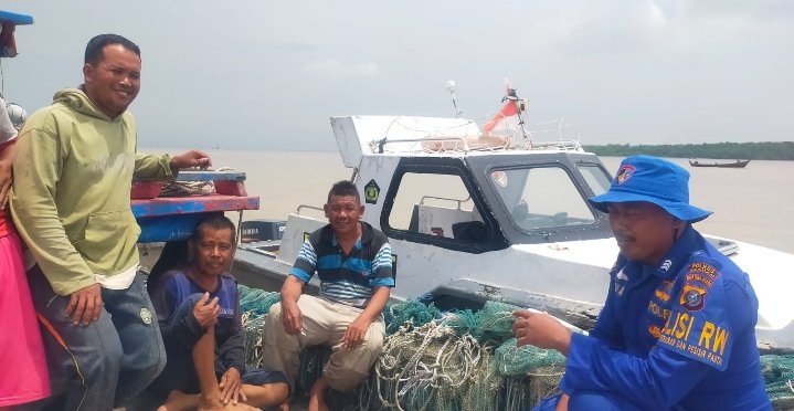 Satpolairud Polres Asahan Lakukan Cooling Syistem di Perairan Bagan Asahan