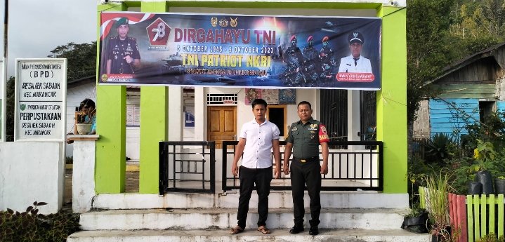 3 Kecamatan Binaan Koramil 0212-01/BT Turut Antusias Meriahkan HUT TNI ke 78