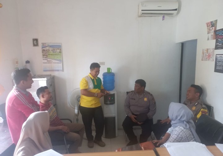 Personil Polsek Prapat janji Gelar Jumat Curhat di Dusun II Desa Prapat Janji