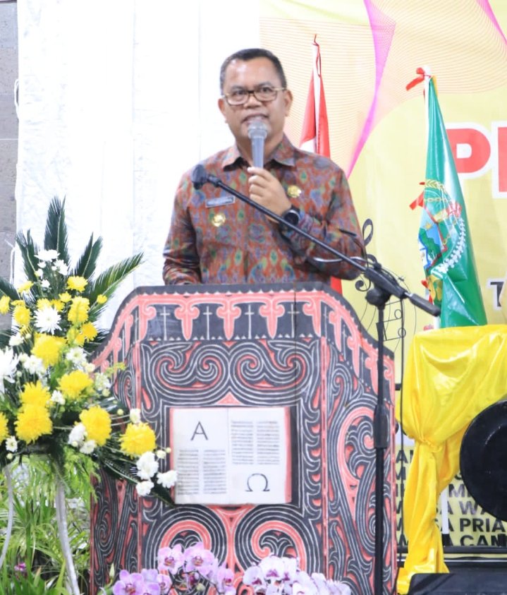 Bupati Toba Semangati Peserta Pesparani Katolik II Sumut Digelar di Toba