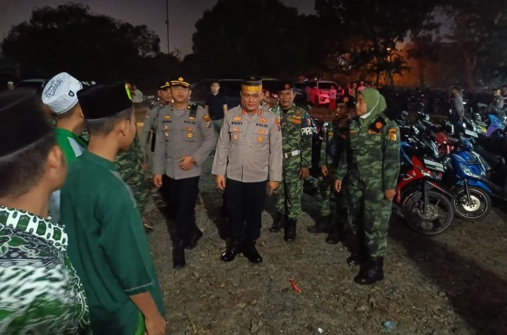Kapolres Asahan Kawal Kegitan Tabligh Akbar PC NU Kabupaten Asahan