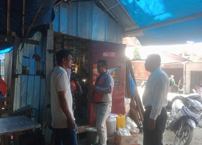Personel Polsek Air Joman Cooling System Berupa Edukasi Berita Hoax dan Pemilu 2024