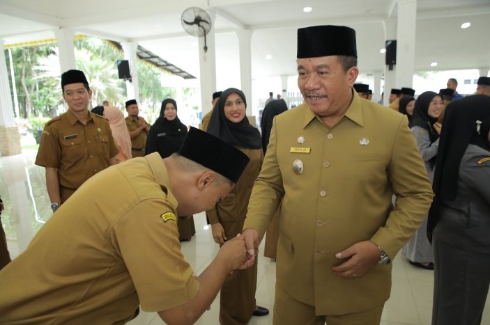 Wakil Bupati Asahan Lantik Kepala UPTD SDN, SMPN dan UPTD Puskesmas