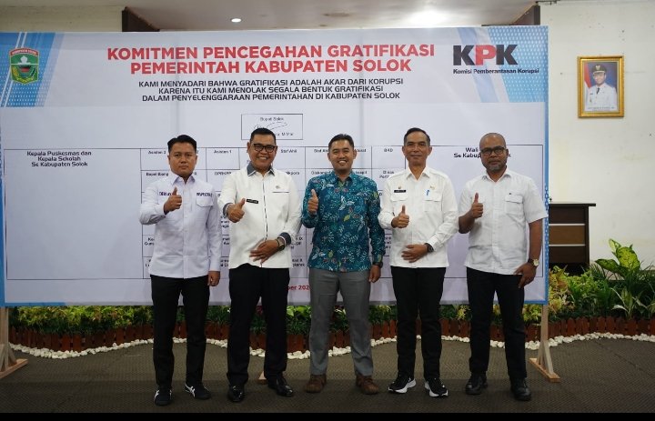 Pembukaan Sosialisasi Pengendalian Gratifikasi & Bimtek Monev Program Pengedalian Gratifikasi