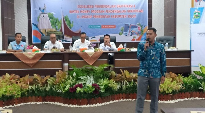 Kabupaten Solok Tahun 2023 Indeks Penilaian Integritas Terbaik di Sumatera Barat