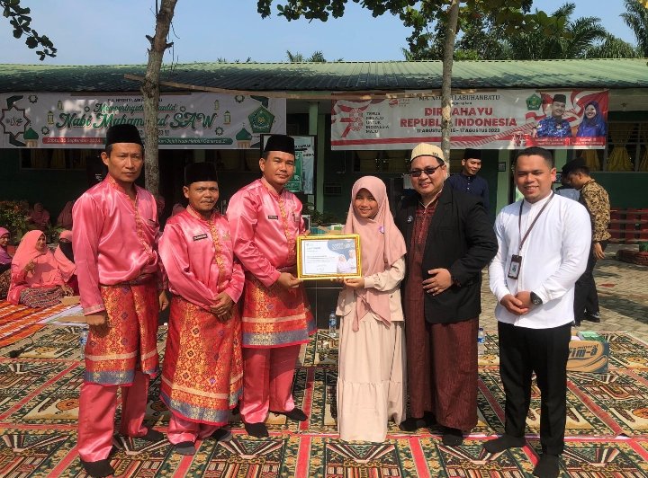 Safari Quran di MAN Labuhanbatu Hadirkan Aqeela Juara I Hafiz Indonesia