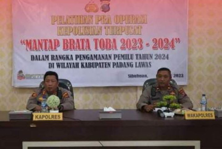 AKBP Diari Astetika Pimpin Pelatihan Pra Operasi Kepolisian Terpusat