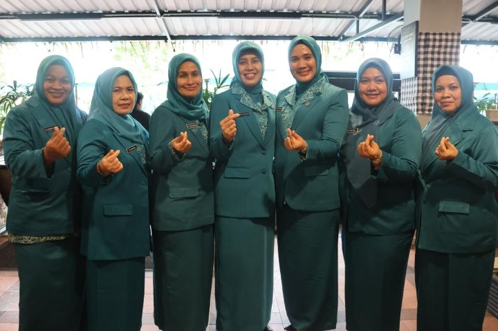 Moment Revitalisasi PKK, Rosalina Dolly Pasaribu Ikuti Rakorda TP PKK Sumut