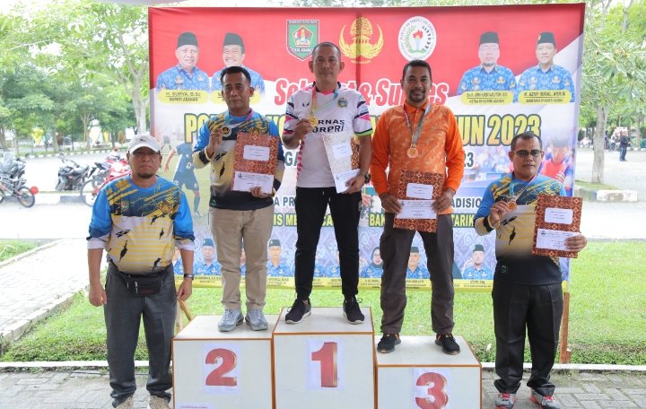 Sekda Kabupaten Asahan Tutup Porkab Korpri Asahan Tahun 2023