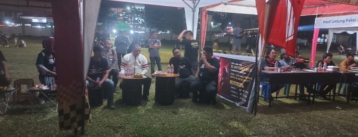 Kapolres Bersama Kasat Reskrim Polres Asahan Hadiri Acara Gebyar Music Anak Bangsa