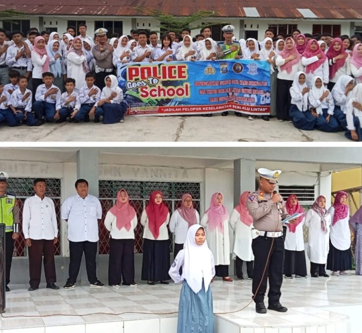 Kasat Lantas Polres Sergai Ajak Pelajar Jadi Pelopor Keselamatan Berlalulintas
