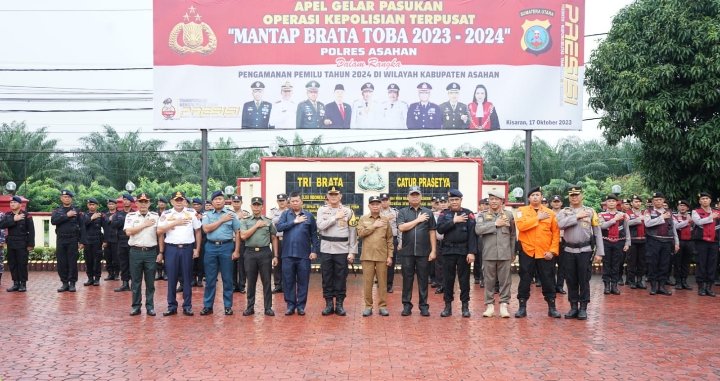Bupati Asahan Hadir Apel Gelar Operasi Mantap Brata