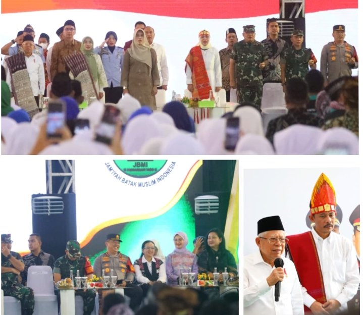 Kapolda Sumut Dampingi Wapres RI Hadiri Ikrar Merajut Keberagaman Nusantara