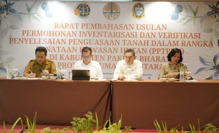 Pemkab.Pakpak Bharat Hadiri Pembahasan Inventarisasi Dan Verifikasi Tentang PPTPKH