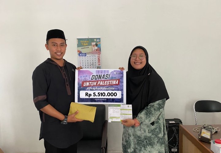 SD IT Zahra Asy Syifa Bantu Palestina Lewat Donasi ke DD Waspada