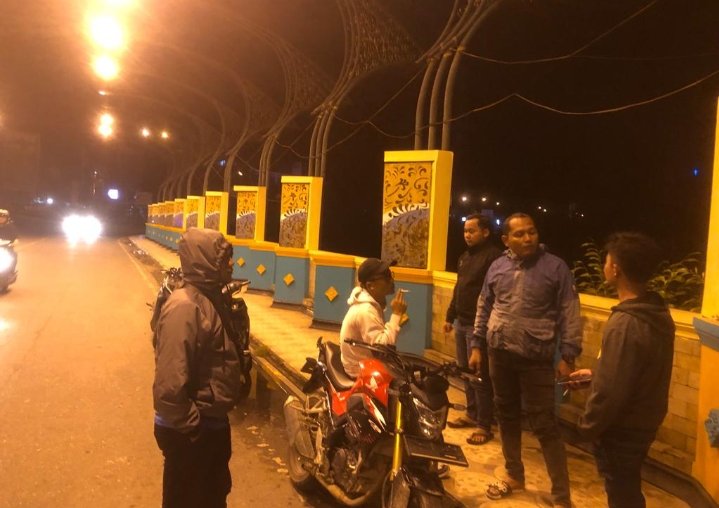 Antisipasi Kejahatan Malam Hari, Kasat Reskrim Polres Padangsidimpuan Pimpin Tim Walet Patroli