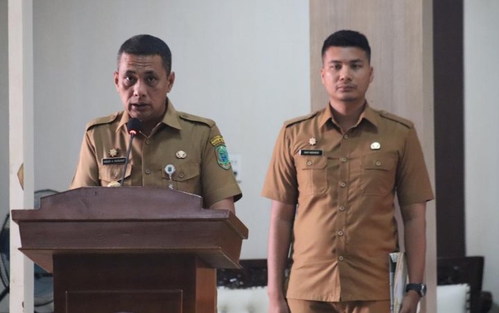 Hadiri Rapat Paripurna DPRD Paluta, Bupati Andar Amin Harahap Paparkan Fokus Pembangunan 2024
