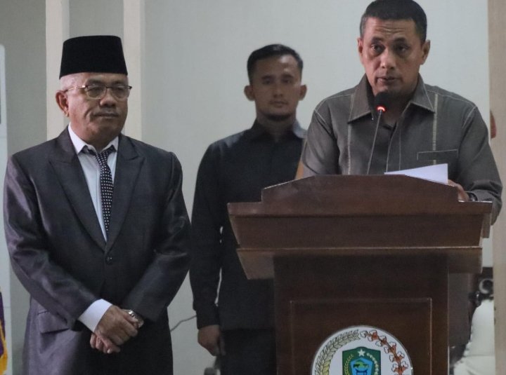 DPRD Paluta Umumkan Usulan Pemberhentian Dengan Hormat Andar-Hariro