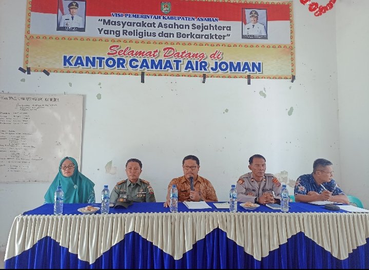 Personel Polsek Air Joman Hadir Rakorpem